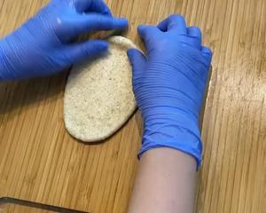 【冷藏发酵】全麦麻薯软欧包｛面包机揉面｝后油法的做法 步骤18