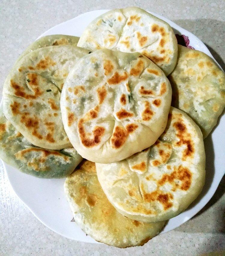 薄皮韭菜饼