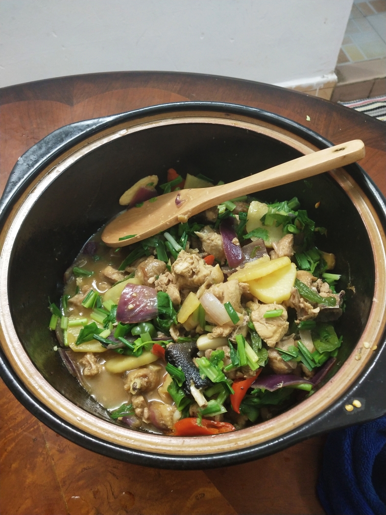 砂锅🐔鸡煲的做法