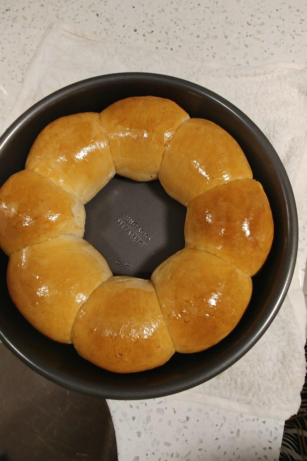 有着面包口感的红糖馒头（一次发酵）