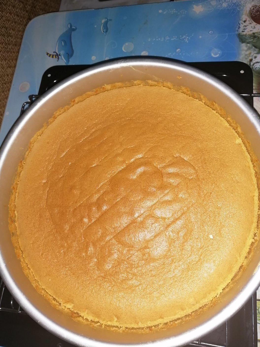 轻盈的十寸戚风蛋糕方子
