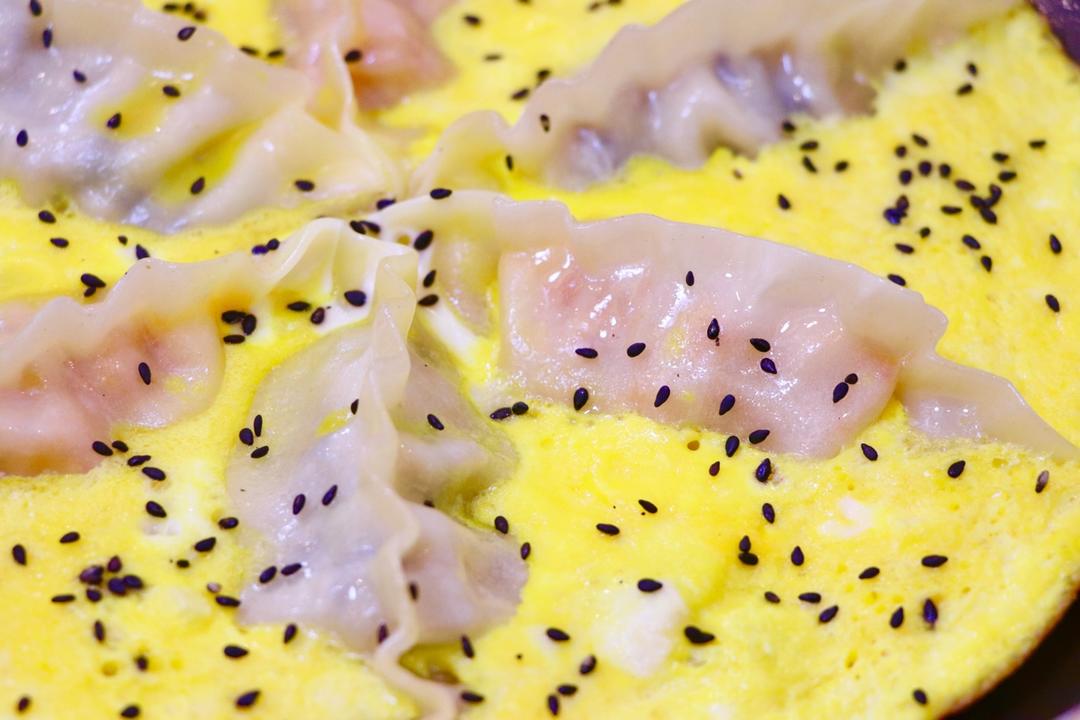 懒人快手抱蛋煎饺