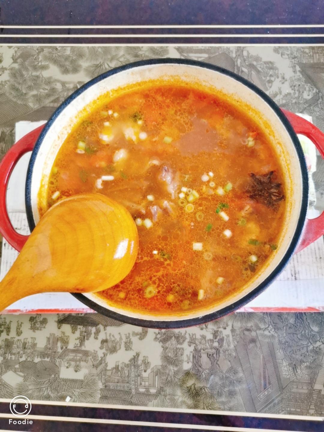 番茄土豆炖牛腩