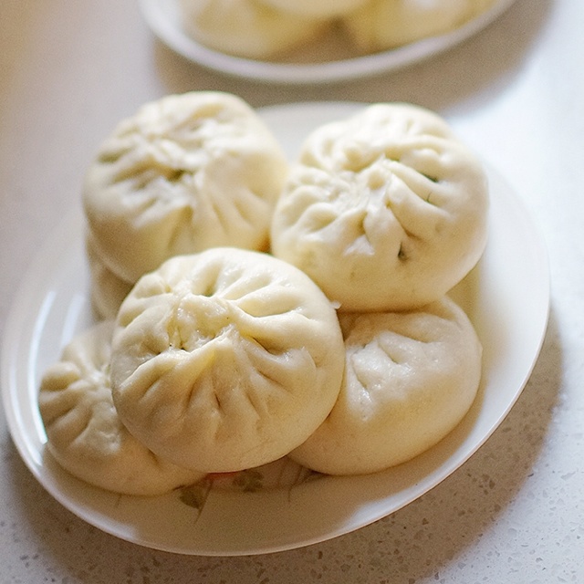 哈米饽饽-2做的鲜肉包子