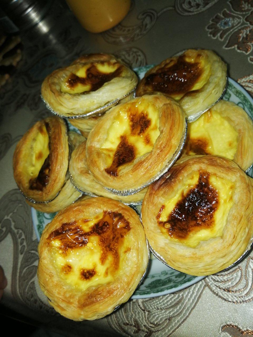 超级好吃的烤蛋挞口感嫩滑