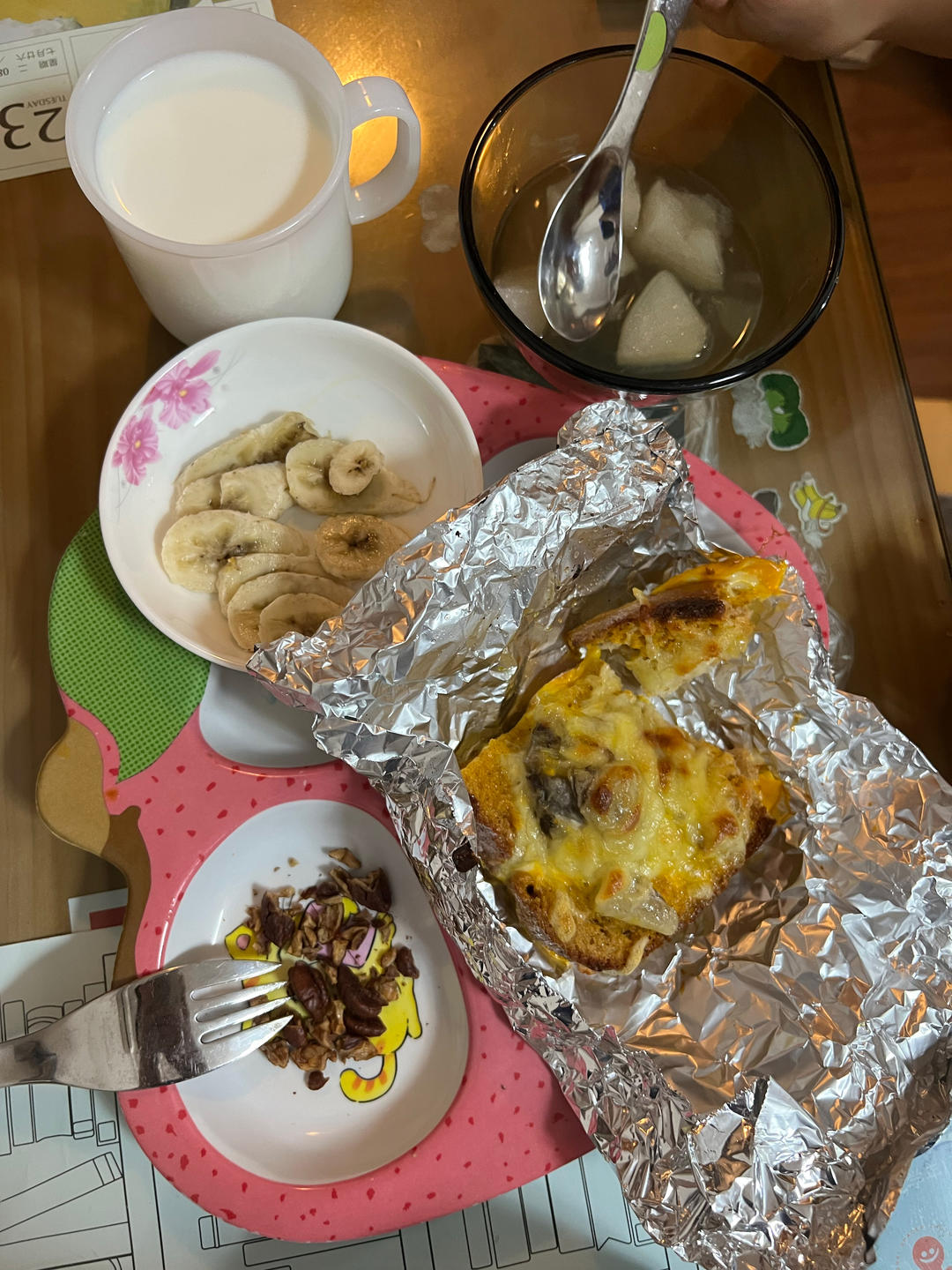 三分钟早餐香到爆的香蕉烤吐司