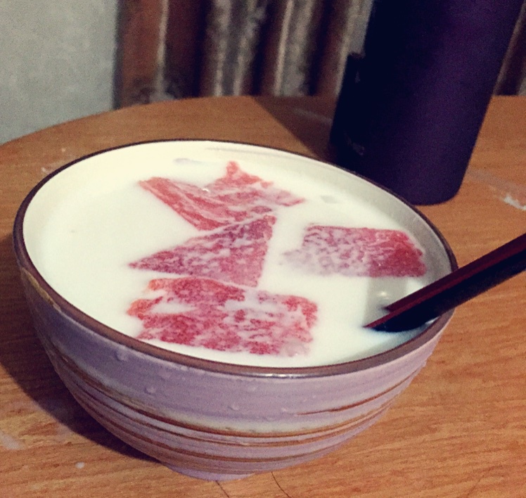 椰汁西米露