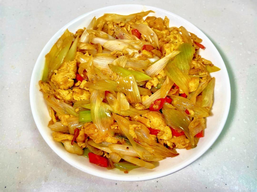 大葱炒鸡蛋｜家常好菜