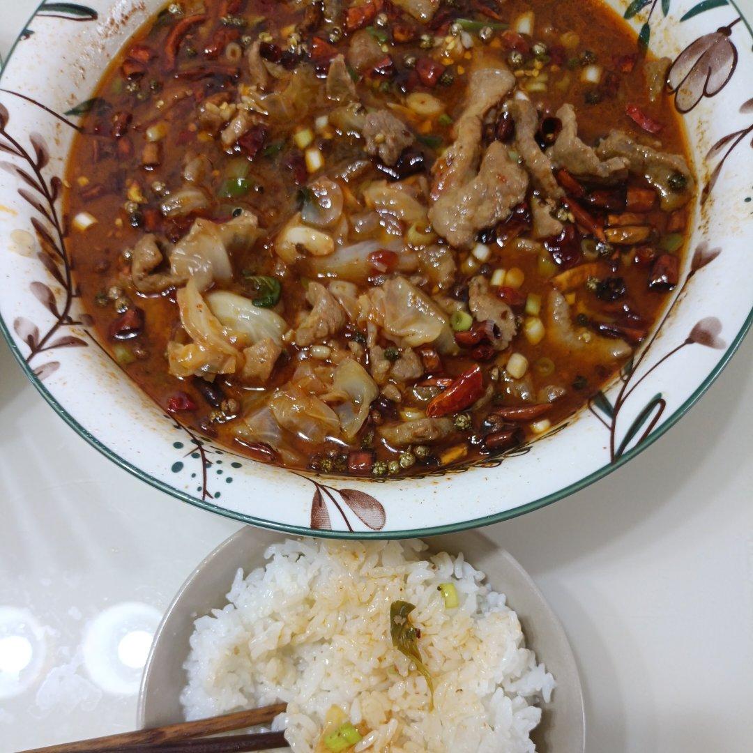 水煮肉片（肯定不翻车）