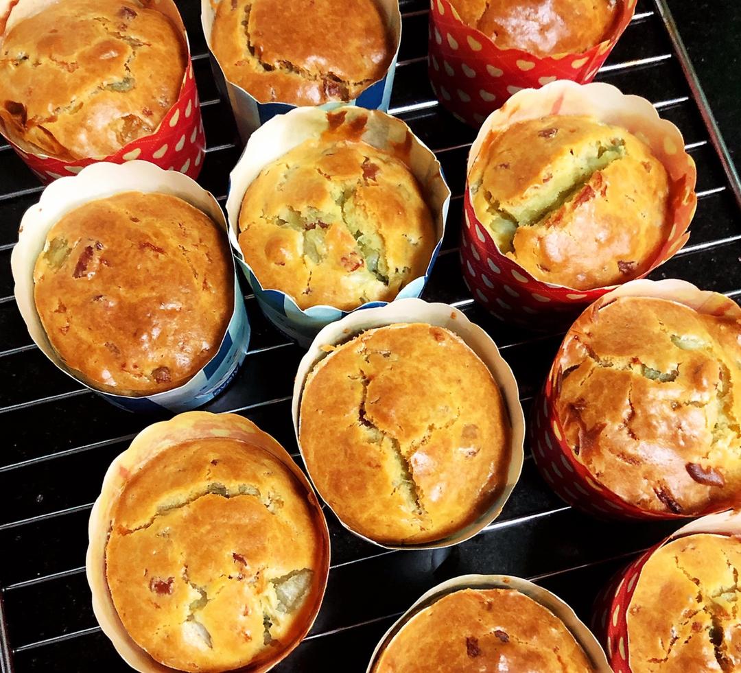 洋葱红肠咸马芬