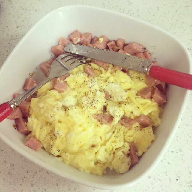 美式炒蛋 scrambled eggs