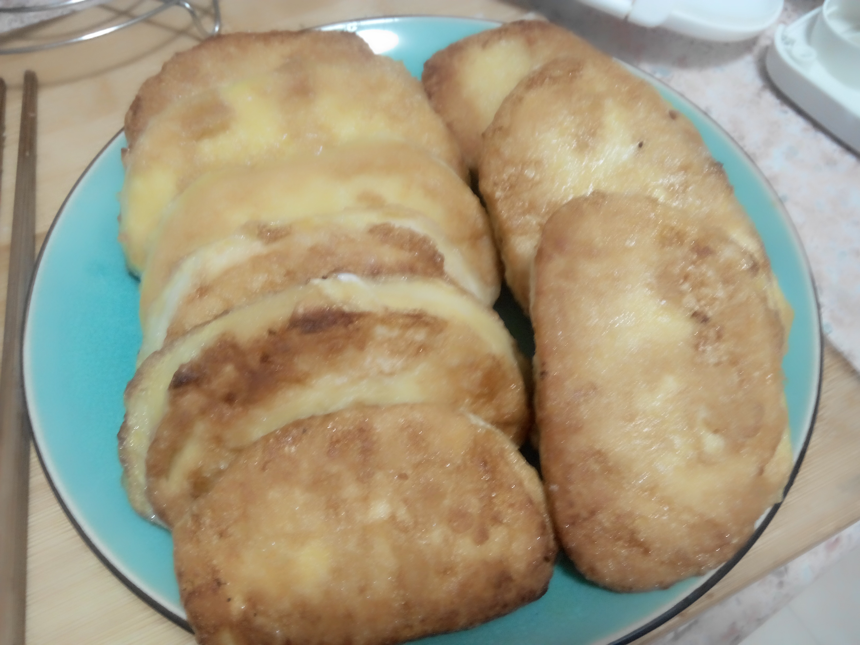 早餐—煎馒头片