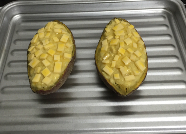 芝士奶油焗红薯