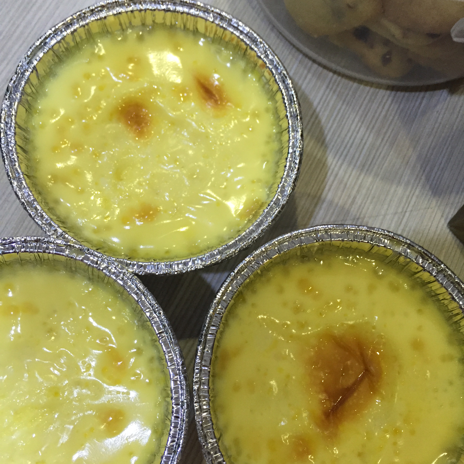 Crèmebrulée。法式烤布雷。焦糖布丁。