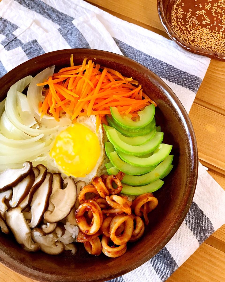 珍爱tt做的韩式鱿鱼拌饭