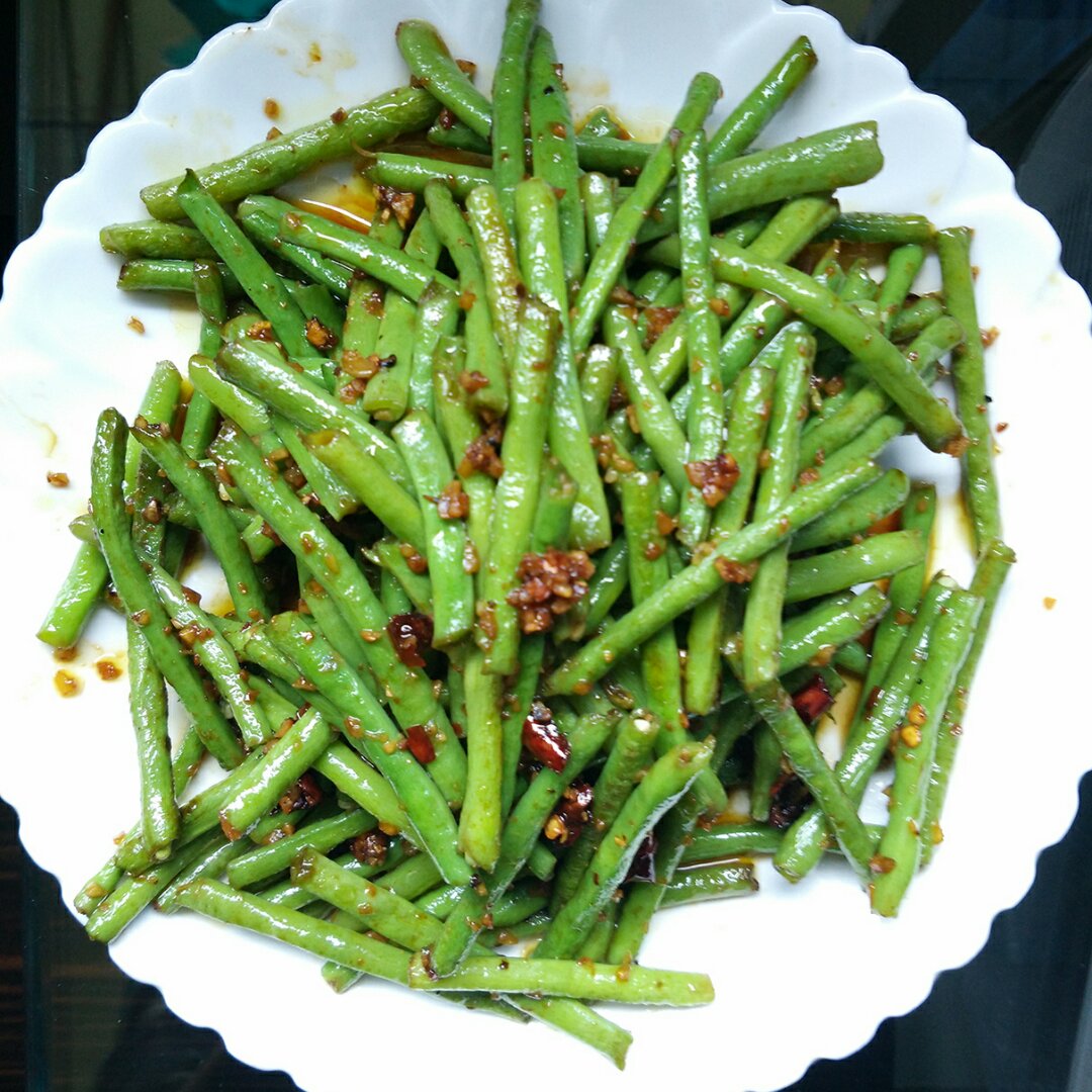 蒜泥豇豆