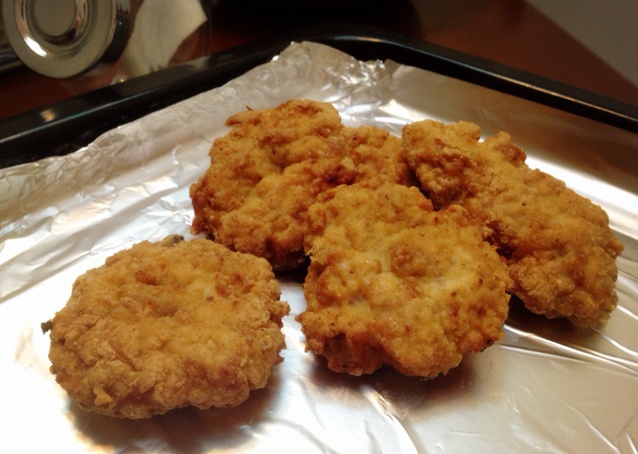 鸡肉可乐饼