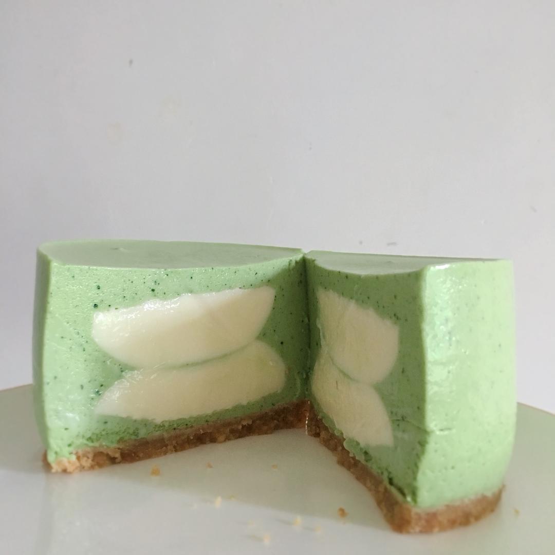 巧克力抹茶慕斯蛋糕