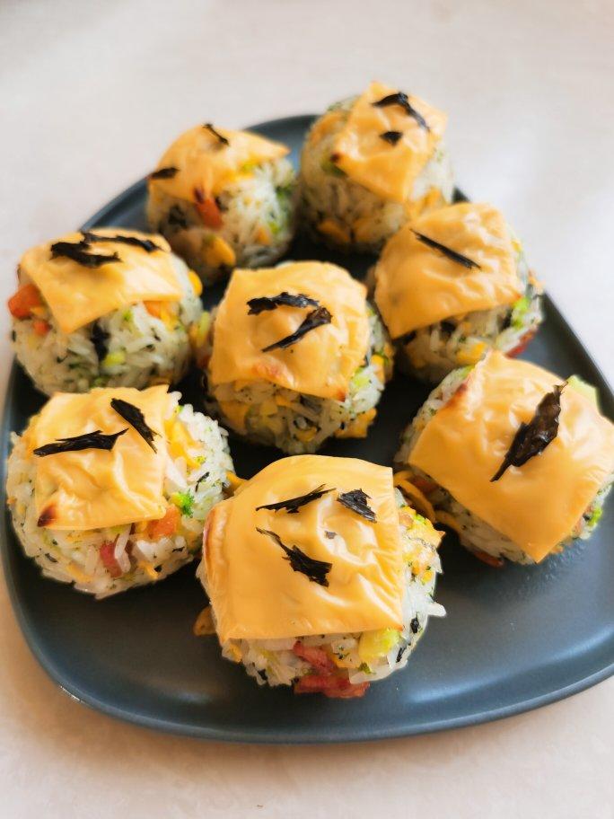 什锦芝士烤饭团