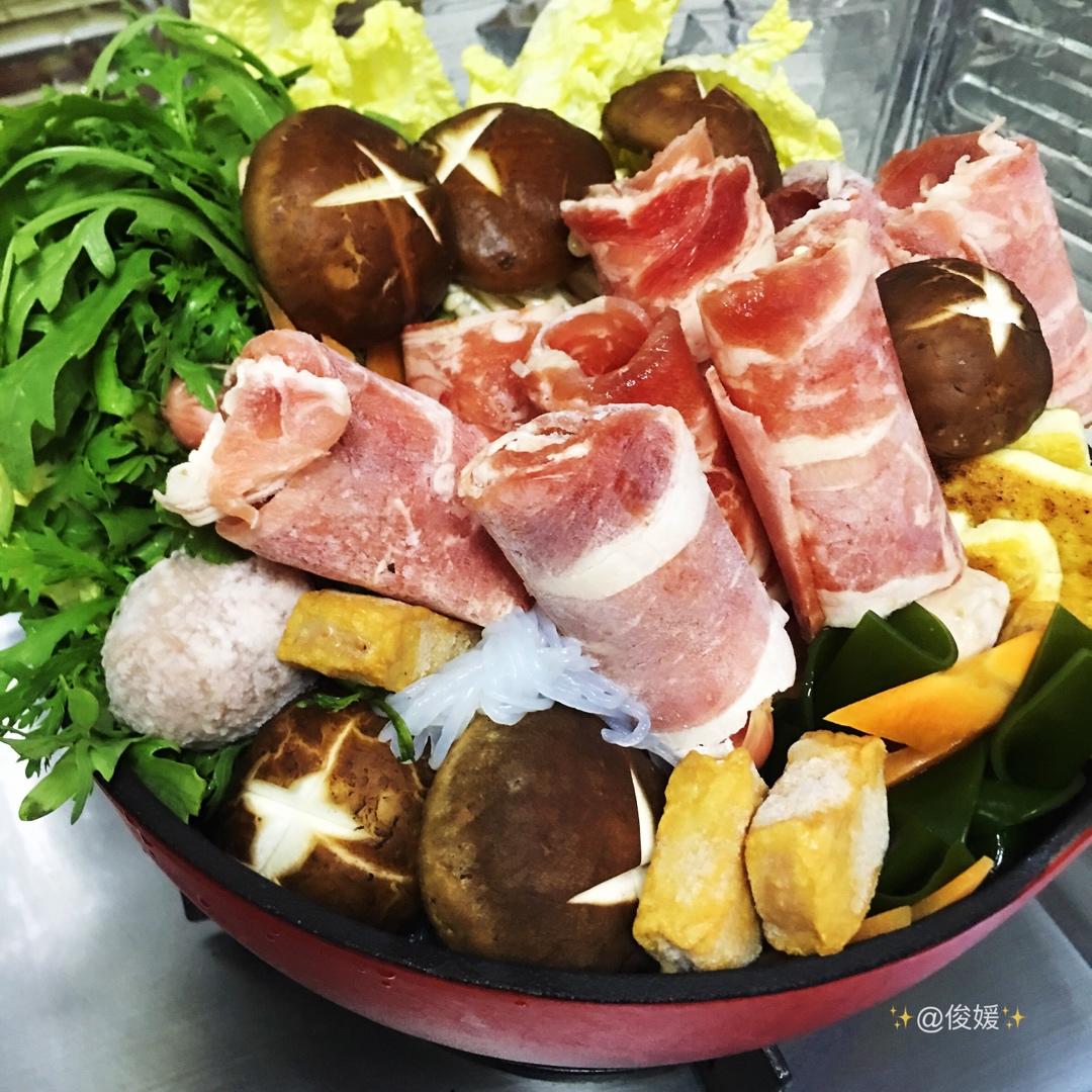 简洁版日式寿喜锅