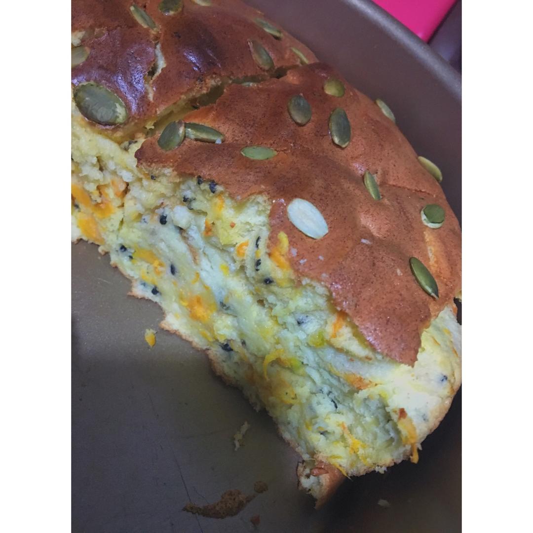 南瓜戚风蛋糕