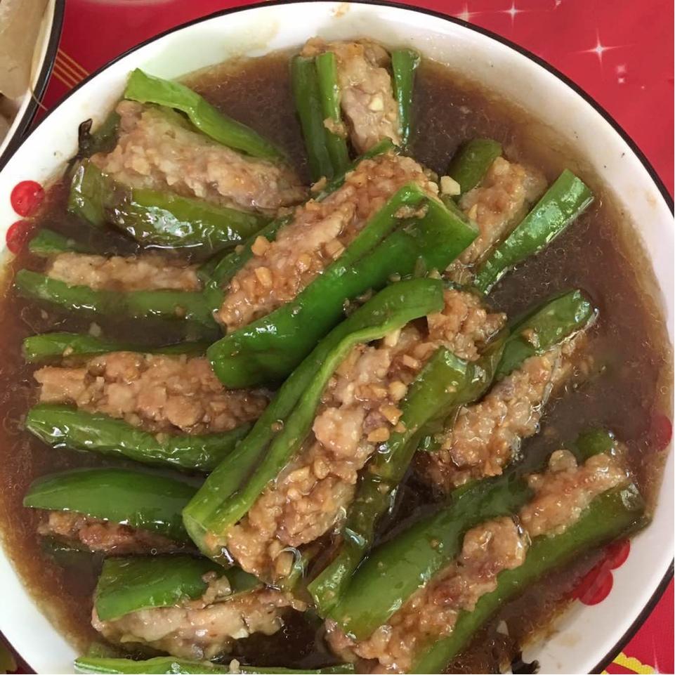 销魂青椒酿肉【超级下饭】