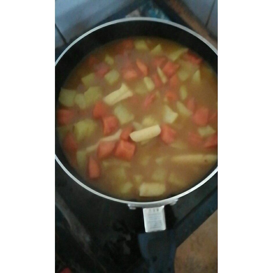 基础版土豆咖喱饭