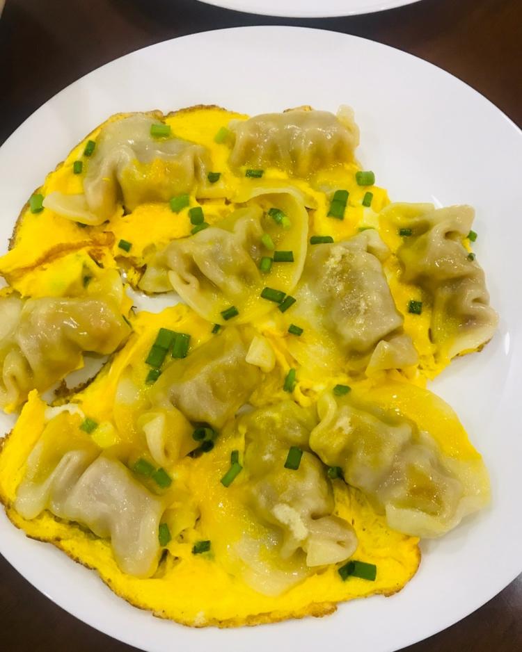 懒人快手抱蛋煎饺