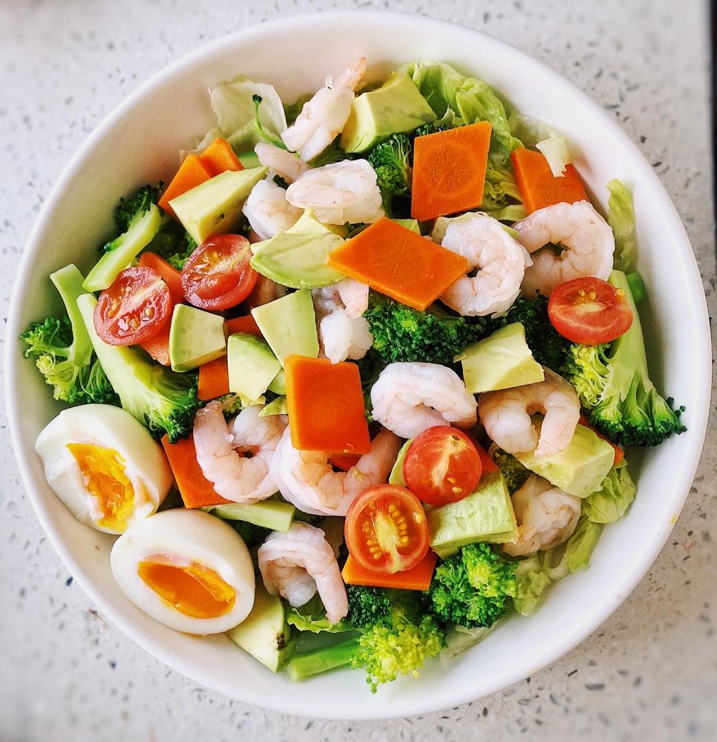 【减脂小厨房】牛油果沙拉