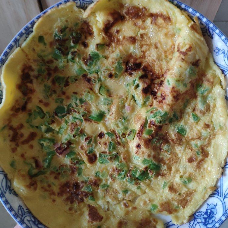 葱花鸡蛋饼