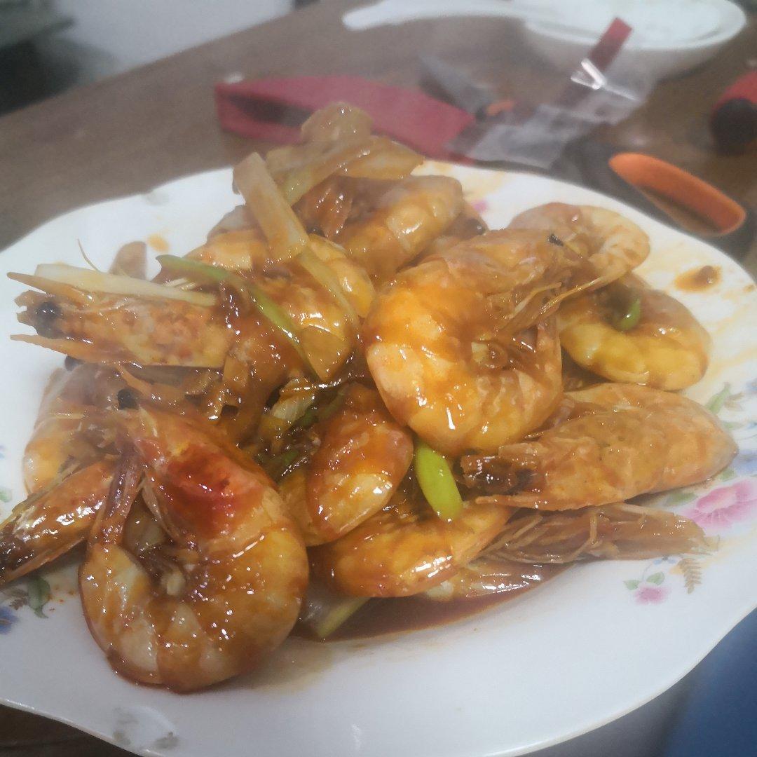 油焖大虾