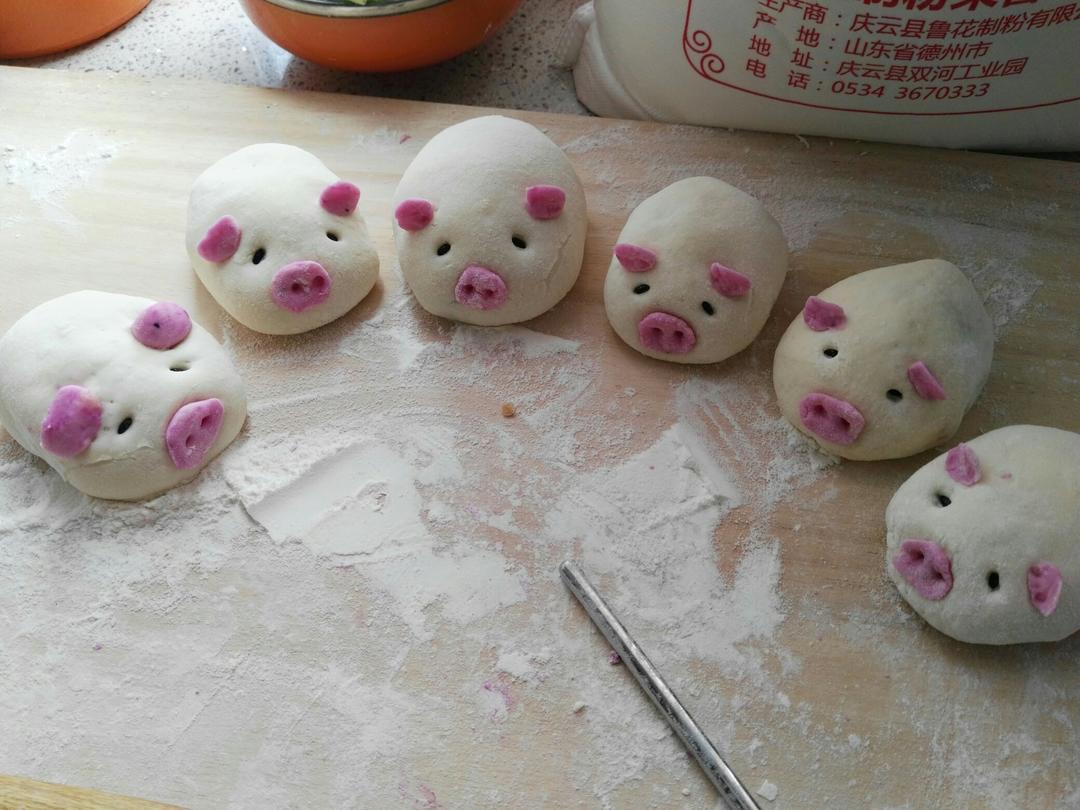 可爱的小猪包子