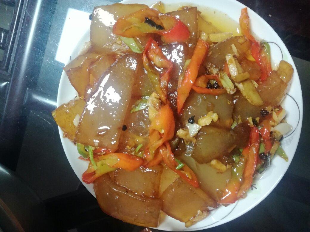 炒凉粉