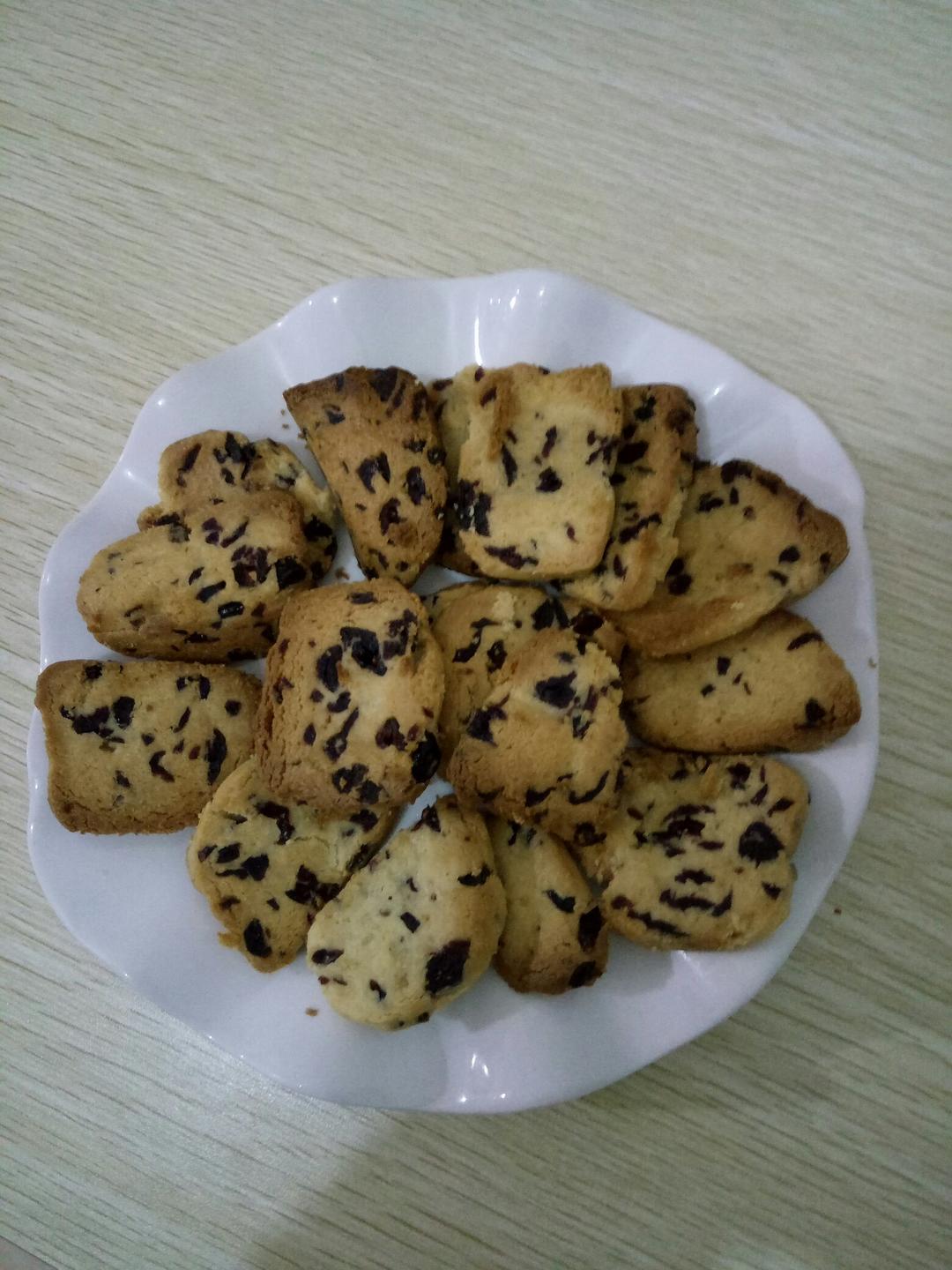 酥到骨子里蔓越梅饼干