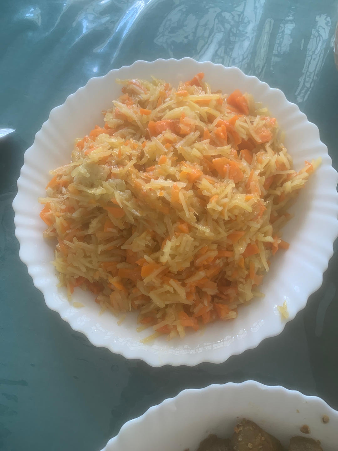 炒胡萝卜土豆丝