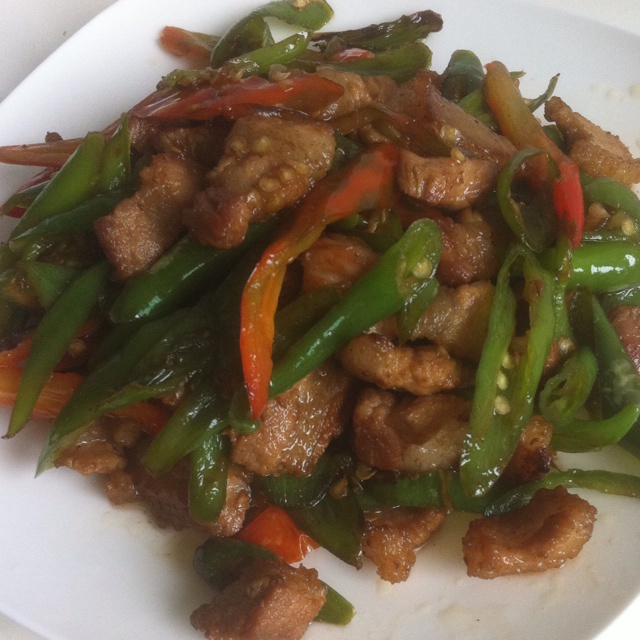 青椒肉丝