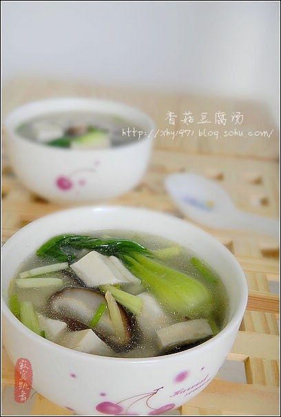 香菇豆腐汤