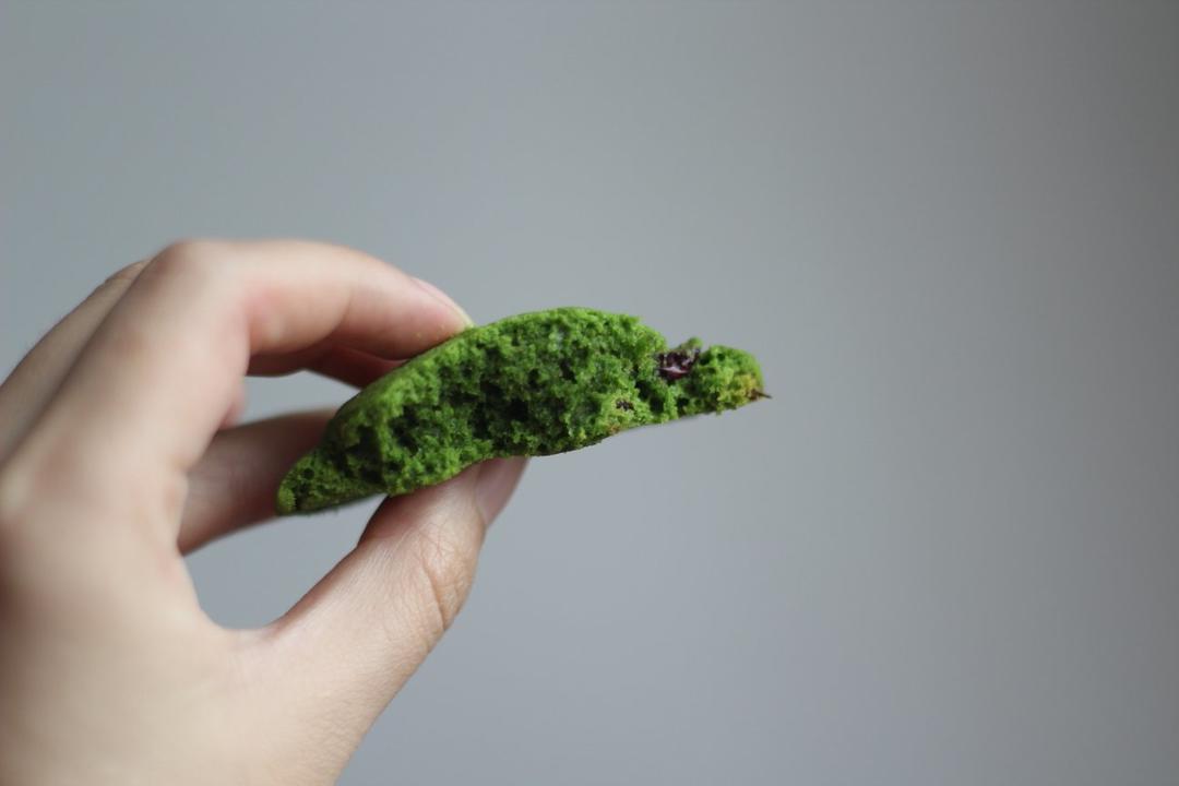 抹茶酥软软曲奇饼干