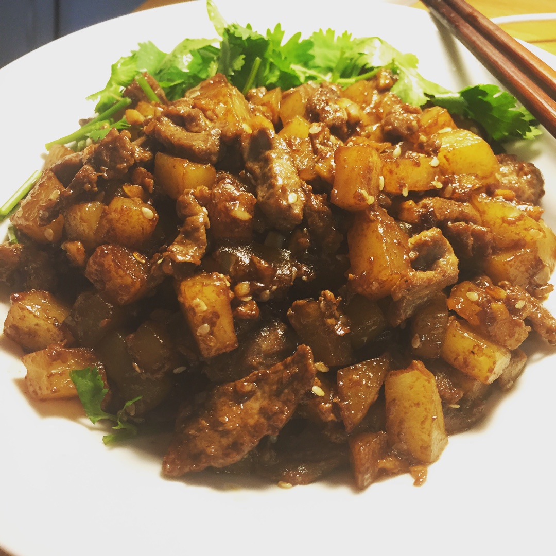 土豆烧牛肉