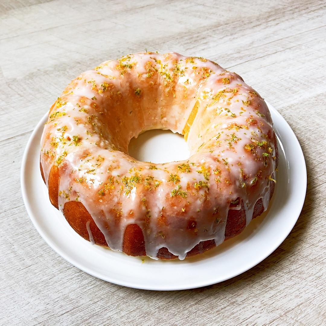 柠檬热牛奶蛋糕【Bundt Cake】