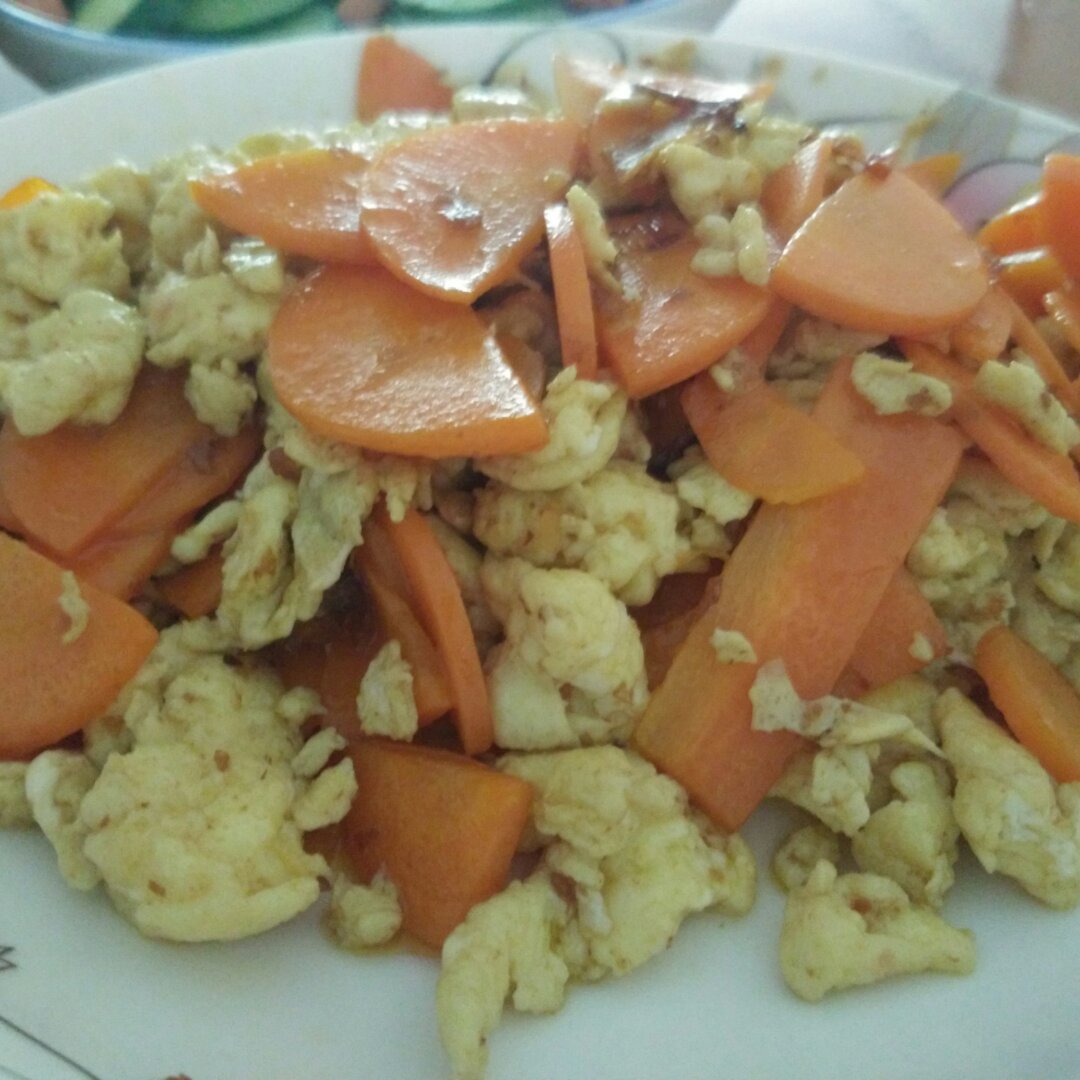 孤独的美食家-胡萝卜炒蛋