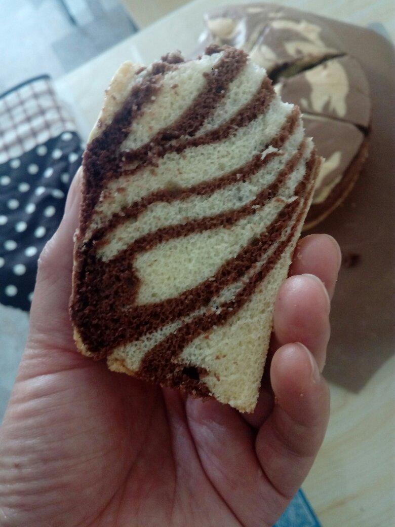 斑马纹戚风蛋糕