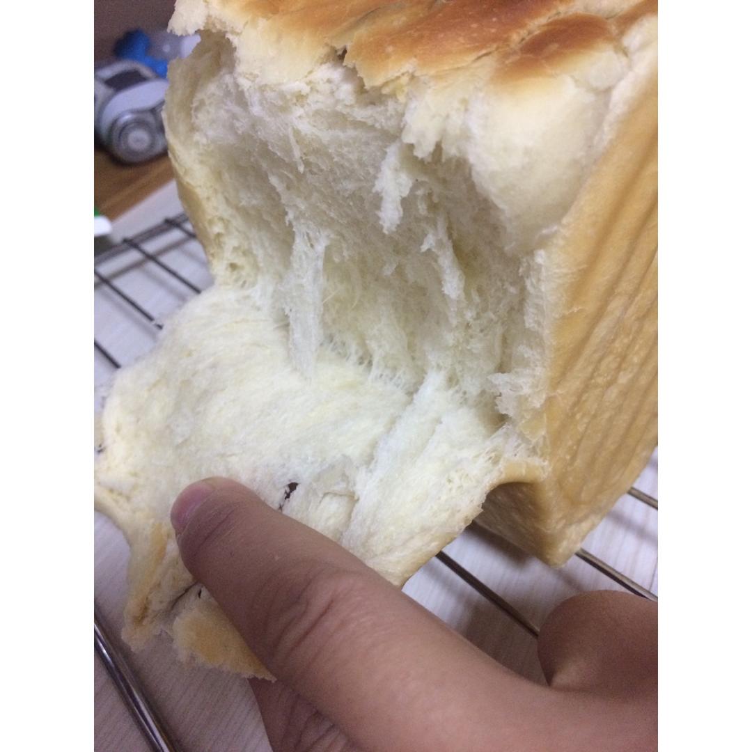 大草原厨师机汤种薄膜儿面包（冷冻后依然手撕大片云朵）无奶油无奶粉