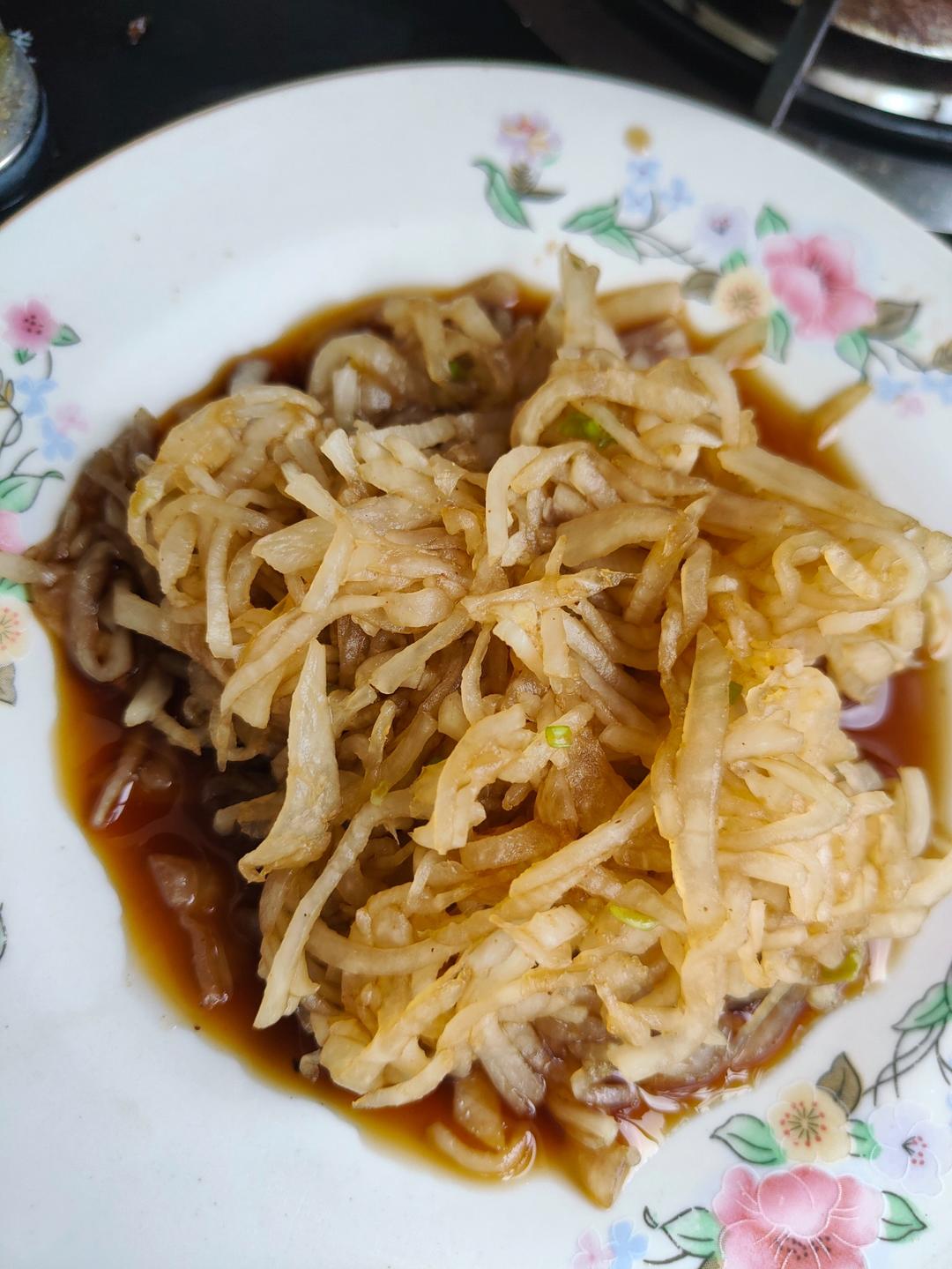 凉拌萝卜丝