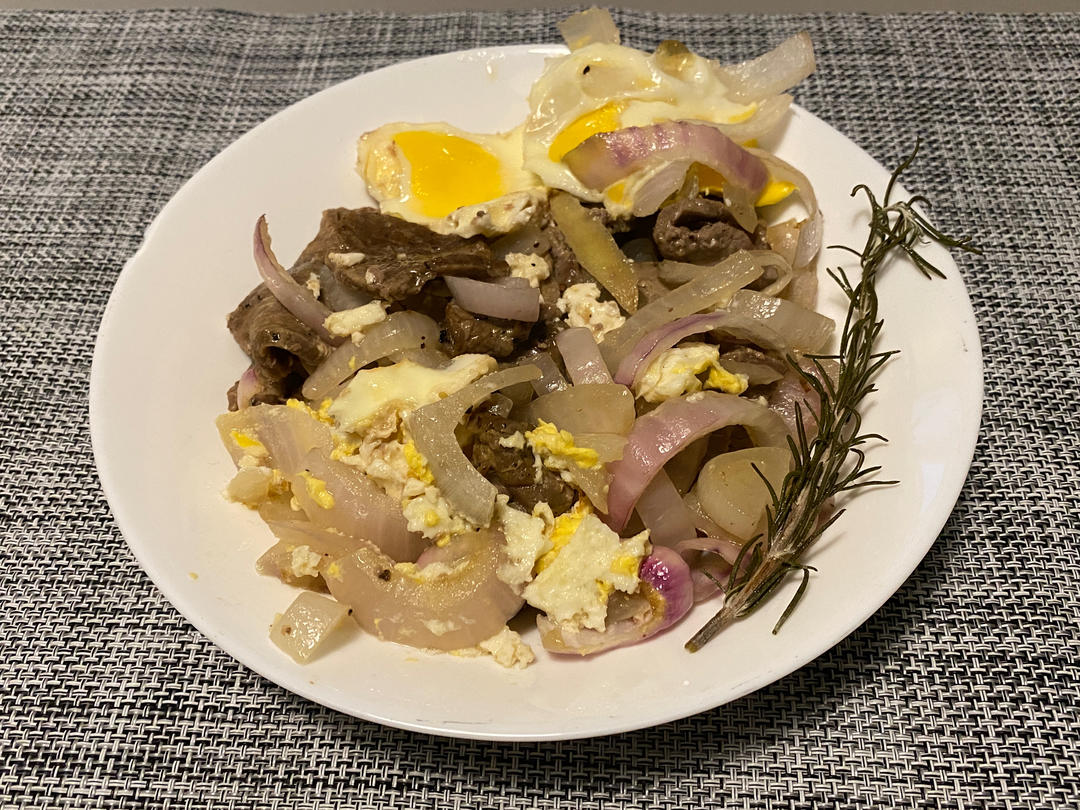 黑胡椒洋葱烤牛肉