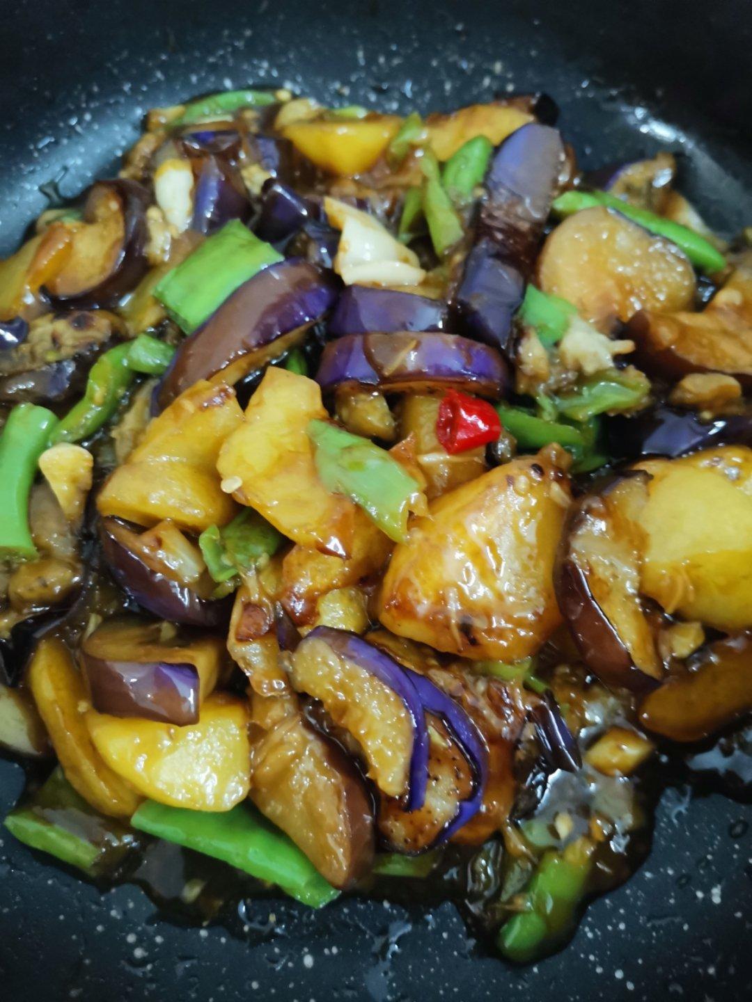 极简少油地三鲜