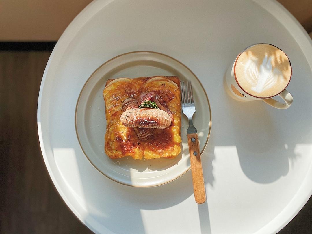 马苏里芝士奶酪-焗法式布丁吐司