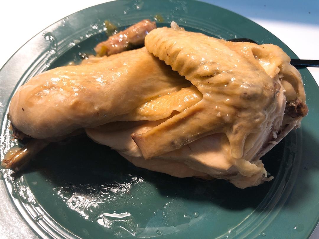 电饭煲版盐焗鸡
