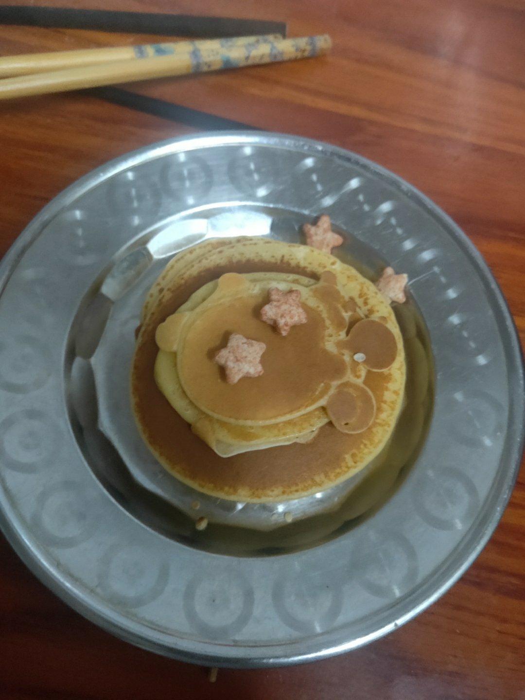 【减脂早餐】无油香蕉松饼（超简单）