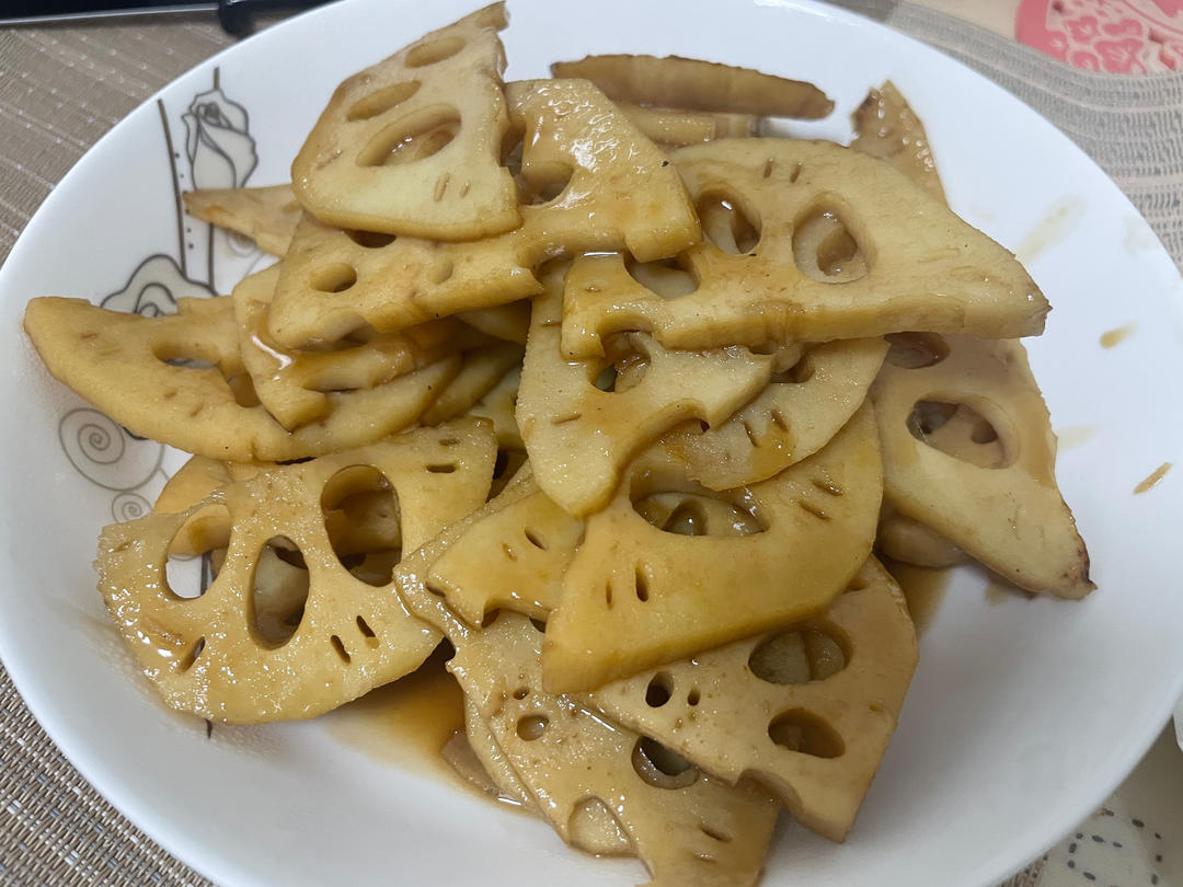 最简单味道惊艳的糖醋藕片